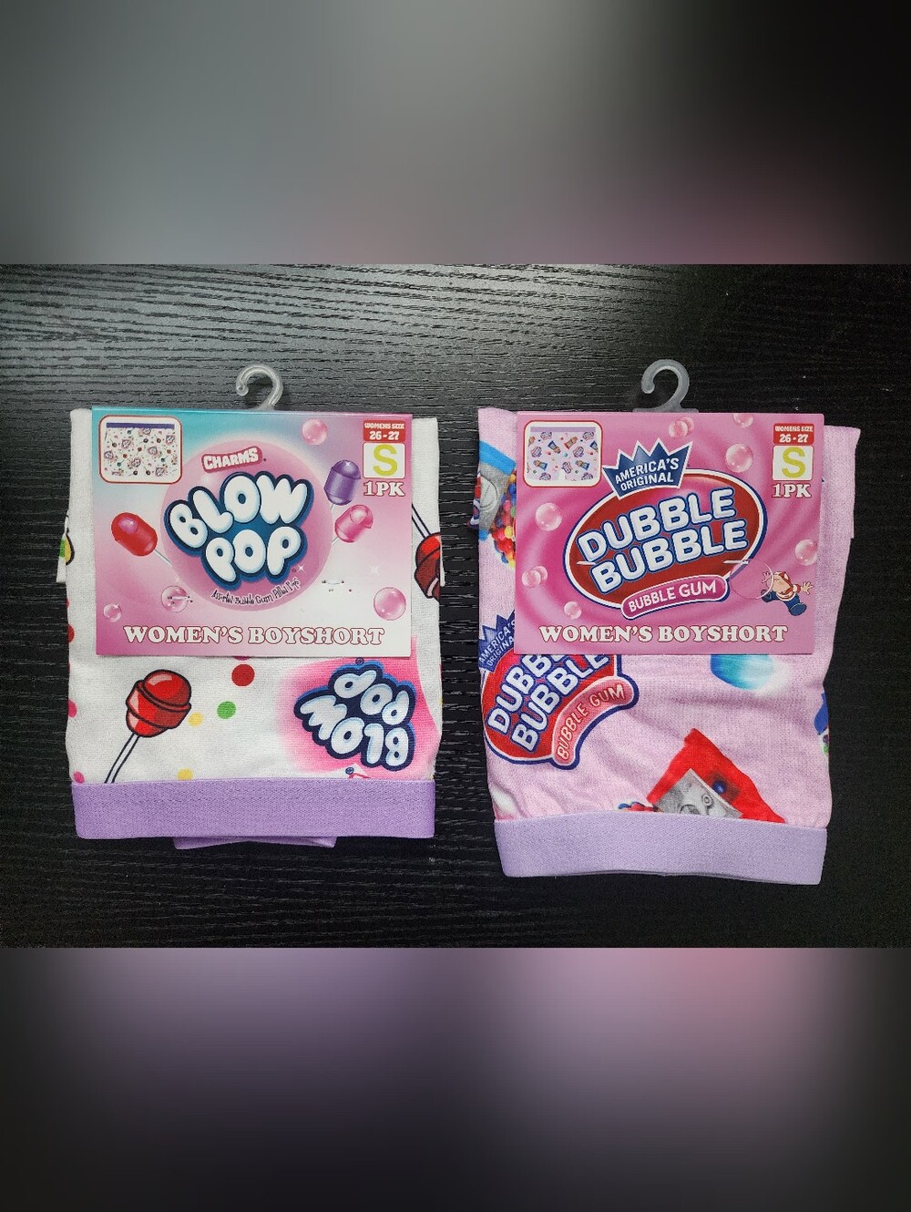 Women's Boyshorts Dubble Bubble And Charm Blowpops